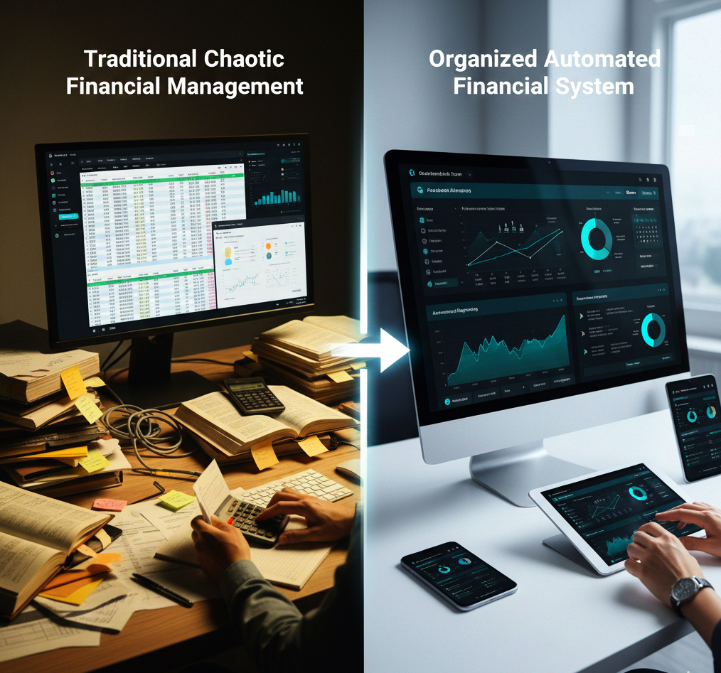 Escena de laboratorio donde expertos iteran sobre preparación para fundraising y due diligence